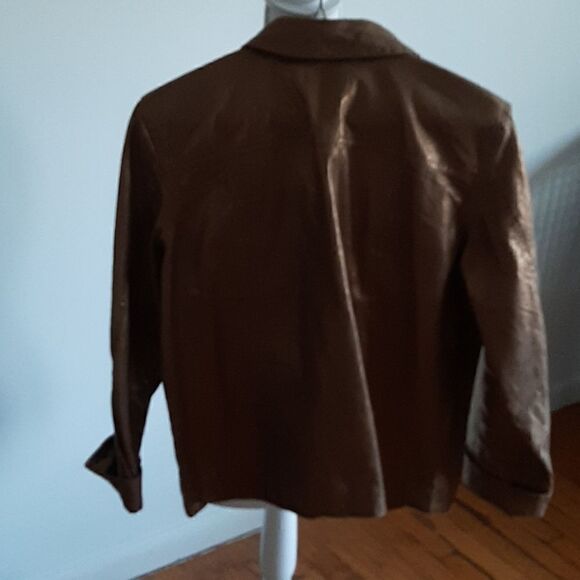 Cold Water Creek gold jacket - Picture 2 of 3